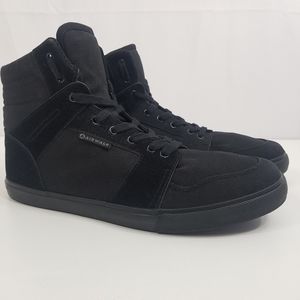 Airwalk Black Canvas High Top Sneakers NWOT